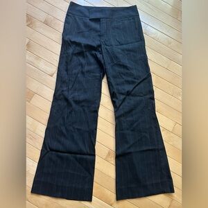 Zara black flared dress pants